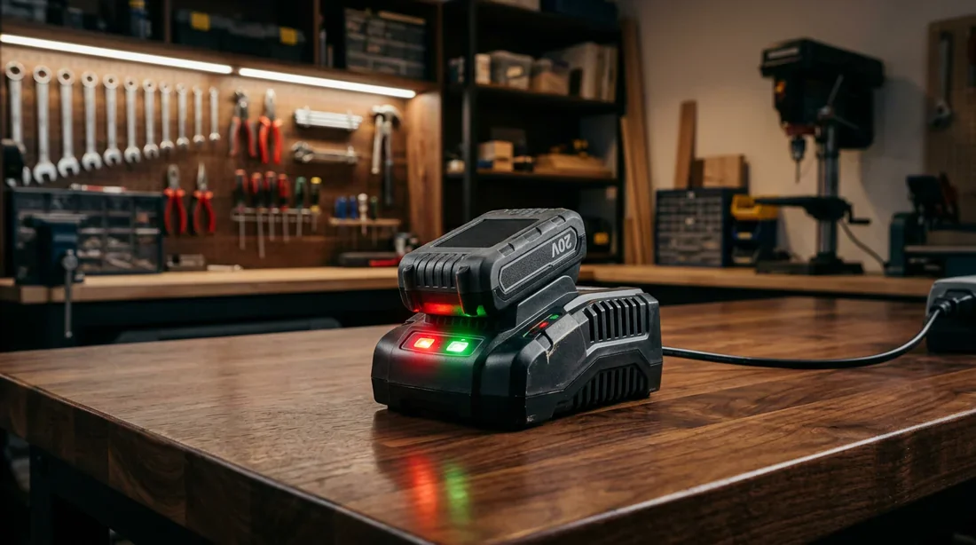 Chargeur Ryobi clignote rouge et vert : causes et solutions