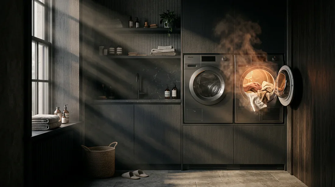 Sèche-linge qui sent le brûlé : causes et solutions 2026