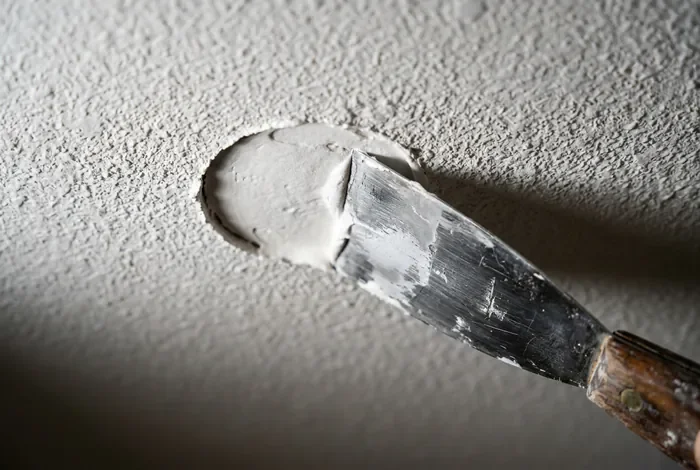 Comment reboucher un trou au plafond facilement